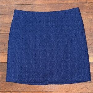 Cynthia Steffe Eyelet Mini Pencil Skirt